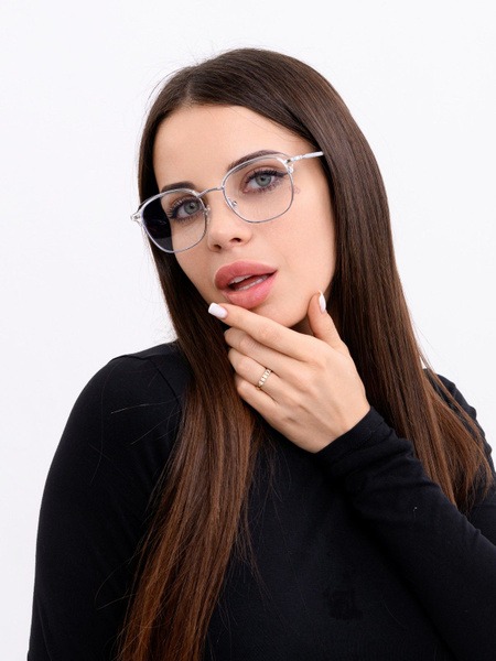 HAVVS M2684 Unisex Eyeglass Frames with Blue Light Blocking Lenses
