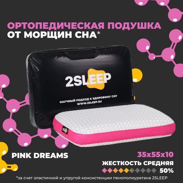 Orthopedic Pillow (35x55cm, 10cm Height): Memory Foam for Neck & Shoulder Pain Relief