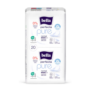 Bella Perfecta Pure Normal Sanitary Pads 20 Count