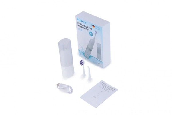 Belberg JM01229 Portable Cordless Water Flosser (White)
