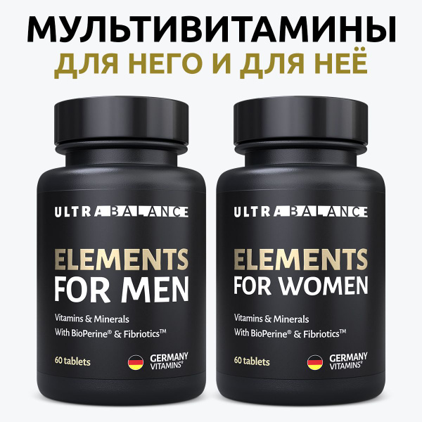 UltraBalance: Premium Vitamin & Mineral Supplements for Men & Women