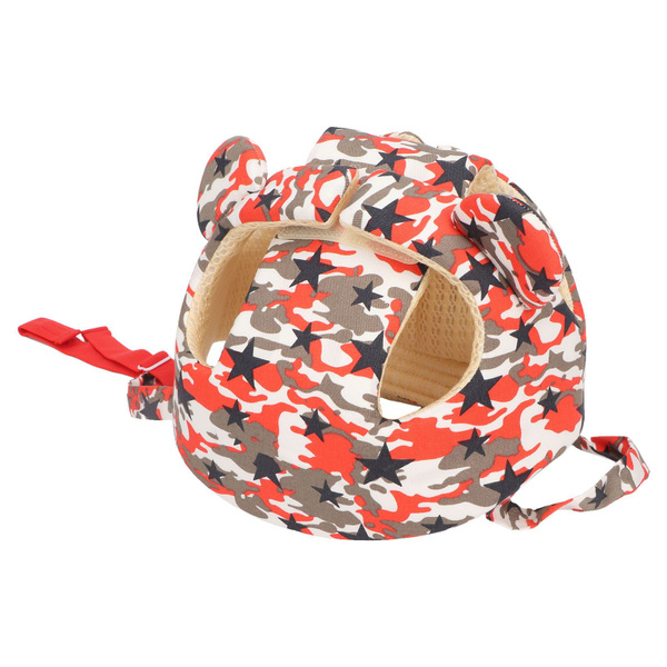 Adjustable Baby Hat with Fall Protection (8-36 Months, 43-53cm Head)
