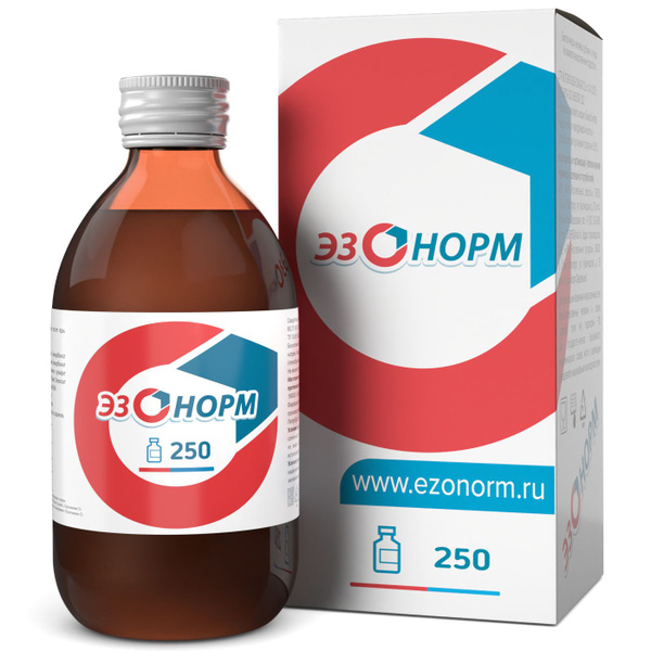 Ezonom 250ml GERD Relief: Alginate Suspension for Acid Reflux & Heartburn