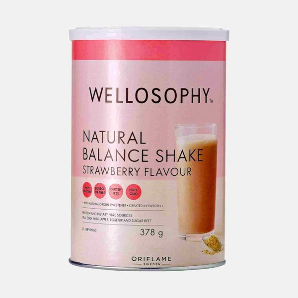 Natural Balance Strawberry Protein Blend – High-Protein, Low-Calorie Snack & Meal Enhancer