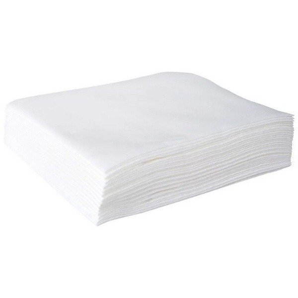 Disposable Nail Art Wipes, White, 25x30cm, 100 Pack