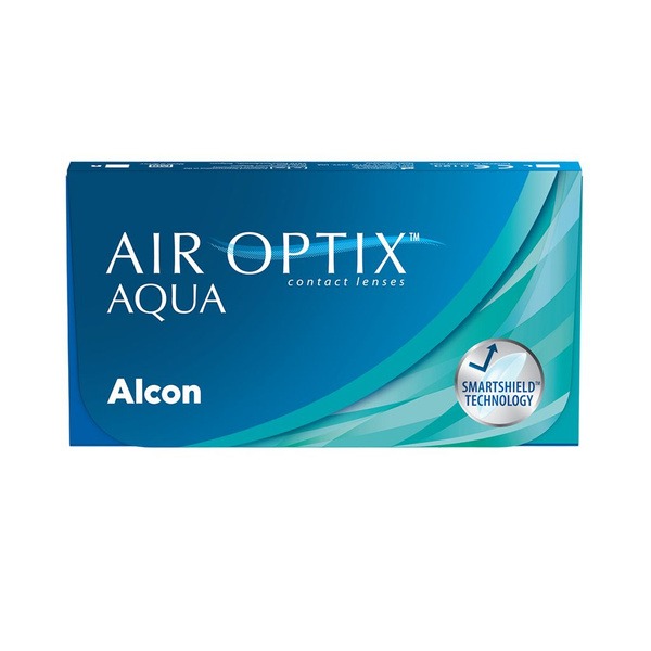 Air Optix Aqua Contact Lenses (-5.50, 6 Pack, 1 Month Supply)