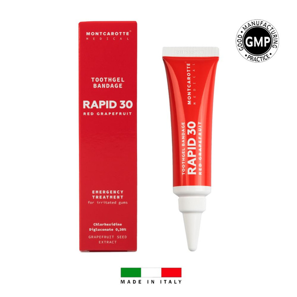 Rapid 30 Gum Gel Bandage: Fast Healing, Montcarotte (Italy)