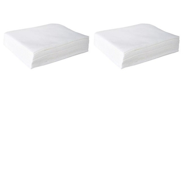 Disposable Nail Art Paper Towels, White, 25x30cm, 200 Count (2 Packs)