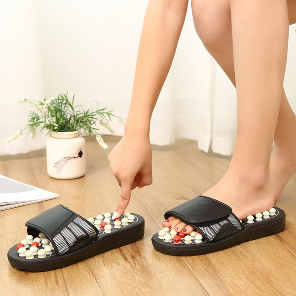 Reflexology Massage Slippers: Shiatsu & Orthopedic Foot Health