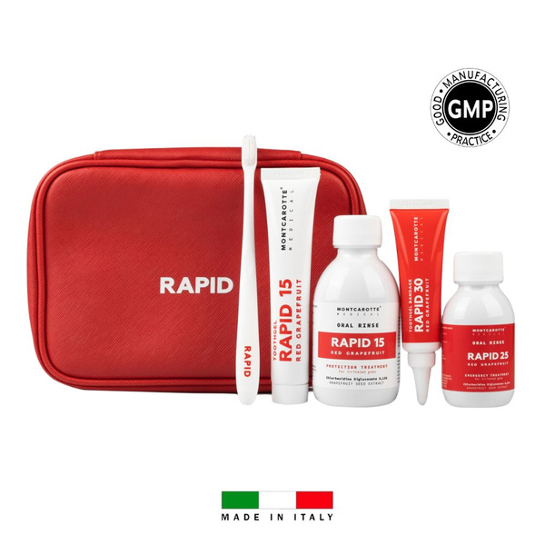 RAPID MontCarotte Medical Oral Hygiene Kit: Italy