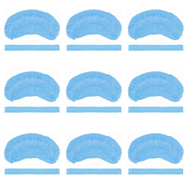 Disposable Nail Art Caps - Charlotte Blue (50ct/pack, 9 packs)