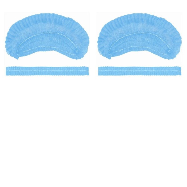 Disposable Nail Art Caps Charlotte - Blue, 100 Count (2 Packs of 50)