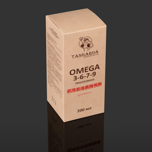 Omega-3-6-7-9 Triglycerides: Pure Seal Oil Supplement