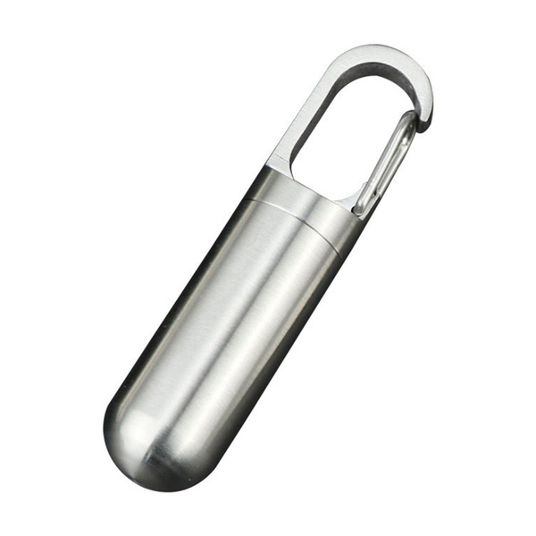 Small Stainless Steel Pill Box