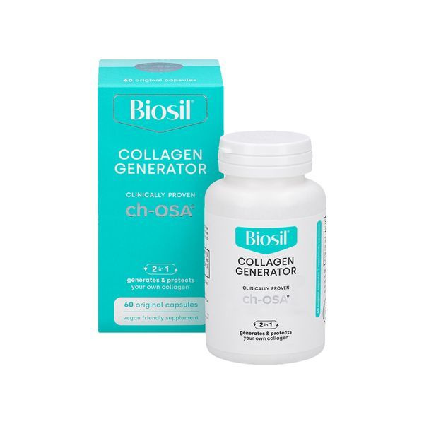 BioSil Collagen Capsules for Joint, Bone, Skin, Nail & Hair Health (60ct, 629mg) - Dietary Supplement