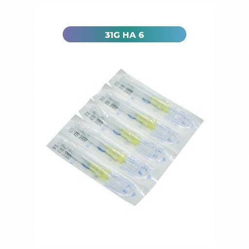 31G 6mm Mesotherapy Needles: Sterile & Disposable