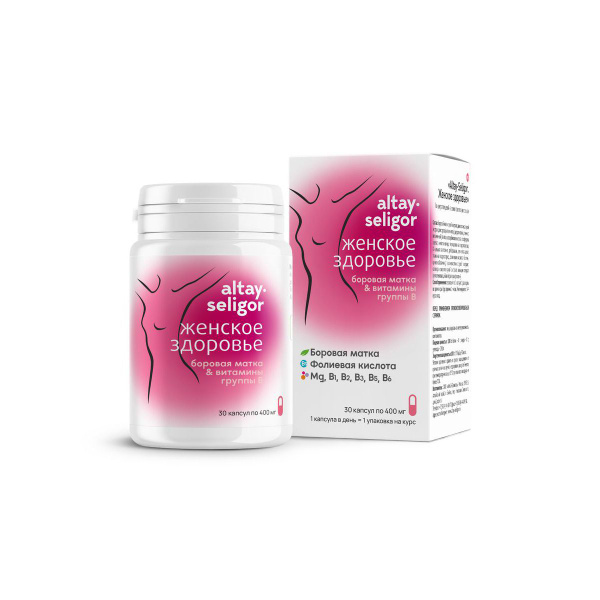 B Vitamins for Women's Health (30 Capsules) - Altai-Seligor