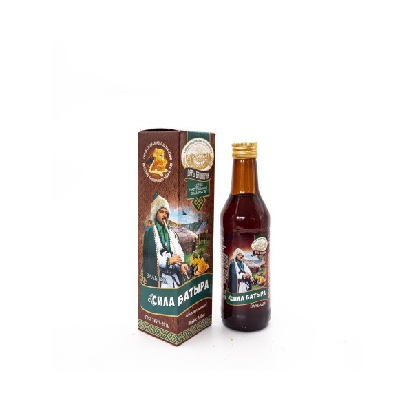 Bashkir Hero Strength Alcohol-Free Balm (240ml) - Gifts of Bashkiria