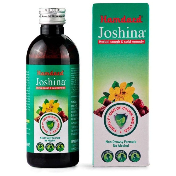 Joshina Hamdard Syrup: Effective Cough & Cold Relief (100ml)