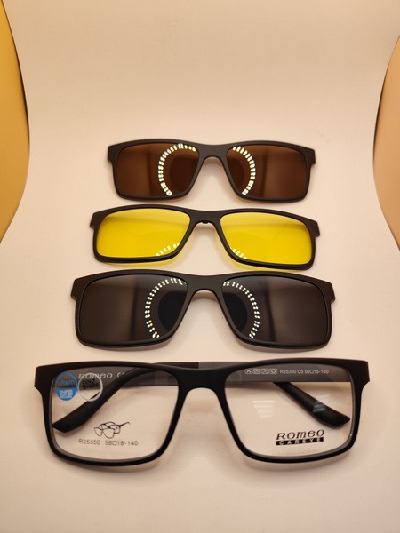 Romeo Magnetic Clip-On Sunglasses for Men