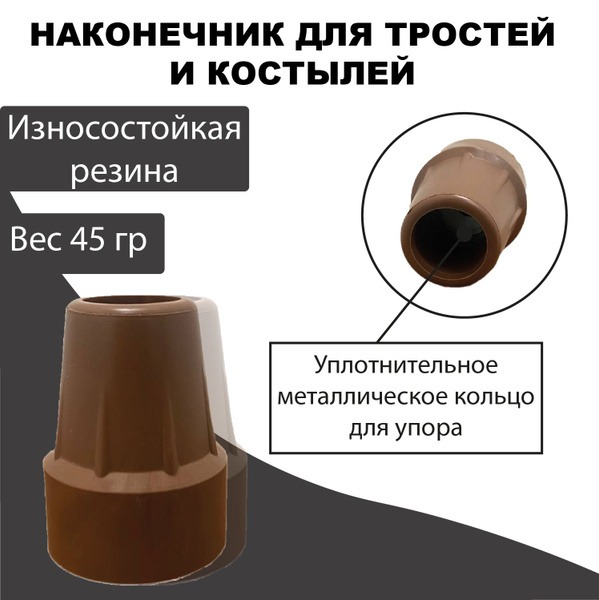 D22 Cane Tip: Durable & Replacement Cane Ferrule
