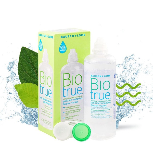 Bausch + Lomb Biotrue Multi-Purpose Solution (300ml) with Case