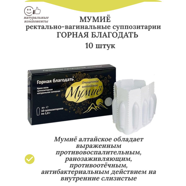 Mummy Rectal & Vaginal Suppositories