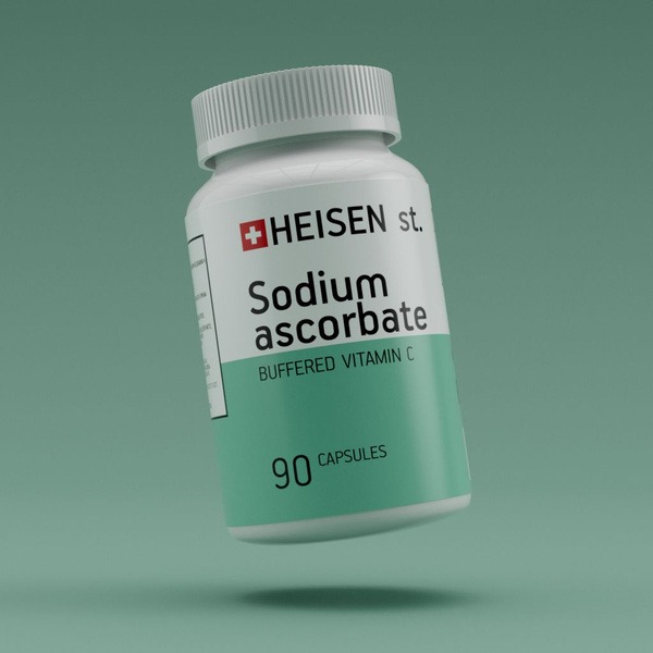 Buffered Vitamin C 900mg with Sodium Ascorbate - HEISEN