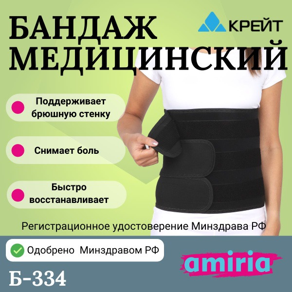 Post-Surgery Abdominal Binder: Men's & Women's Postpartum Support Belt