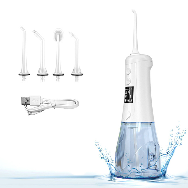 Wireless Water Flosser: 3 Modes, 4 Tips