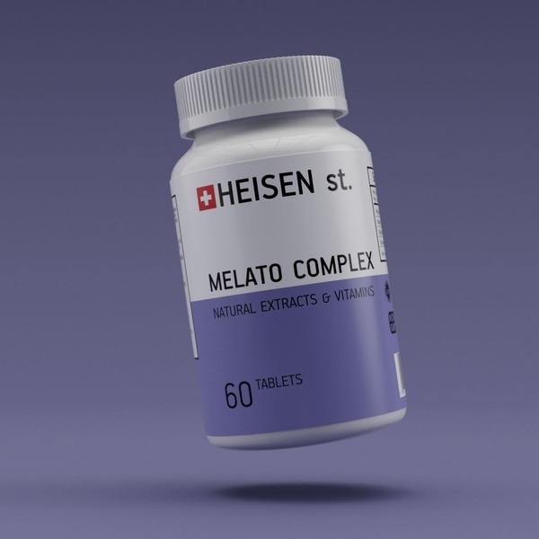 Melatonin Complex: Natural Sleep Aid with B Vitamins & Herbs