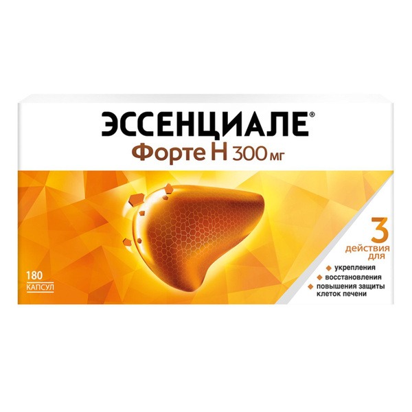Essentiale Forte Liver Cell Regeneration Capsules, 180 Count