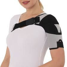 Shoulder Support Brace with Biomagnetic Applicators - F-600 (Chest Circumference 42-44")