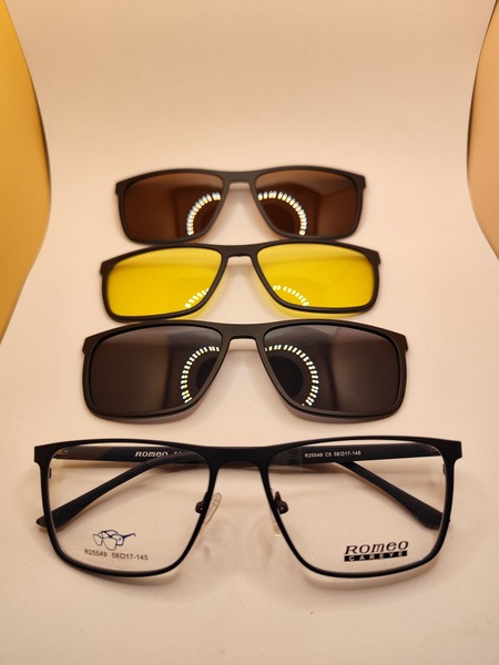 Romeo Magnetic Clip-On Sunglasses for Men