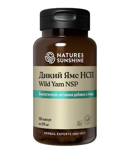 Wild Yam for Women's Menopause Relief (NSP, 100 Capsules)