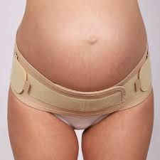 Pregnant Belly Band Support Belt - Beige B-120 #6