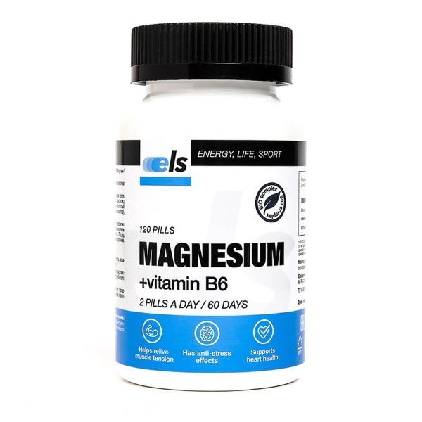 Magnesium B6 Forte 120 Tablets: Relax & Calm