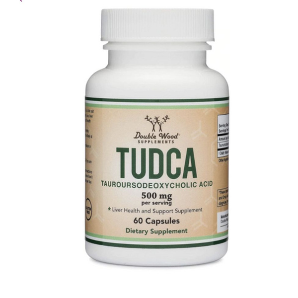 TUDCA 250mg, 60 Capsules: Liver Support Supplement