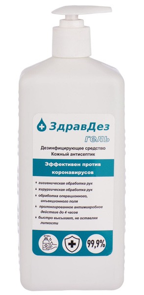 ZdravDez-Gel Hand & Surface Disinfectant (1L Pump Bottle)