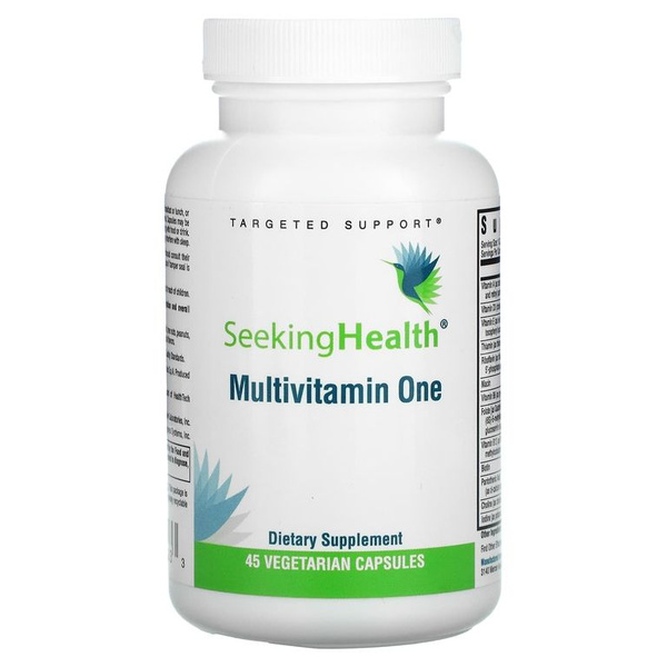 Seeking Health Multivitamin with L-5-MTHF & Methyl B12 - 45 Capsules