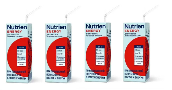Nutrien Energy Ready-to-Drink Nutrition for Toddlers (200ml x 4 Pack)