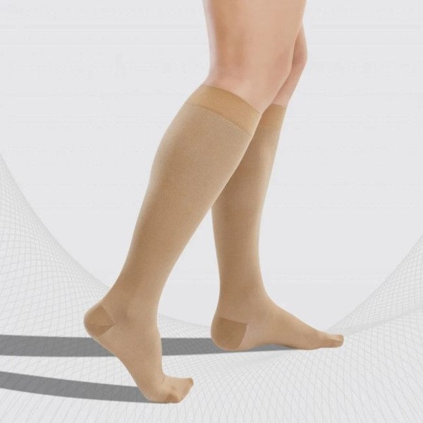 Beige Compression Socks, Class 2 Support - Tonus Elast