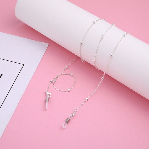 Silver Ball Chain for Eyeglasses