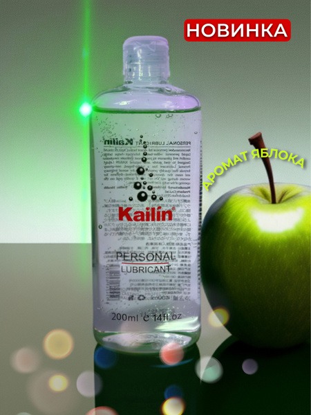 Kailin 200 Apple Water-Based Lubricant: Intimate Gel for Enhanced Sex