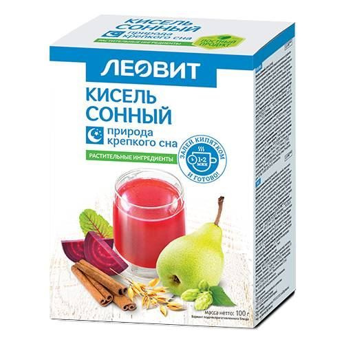Leovit Sleepy Berry Kissel (20g Sachets x 5)
