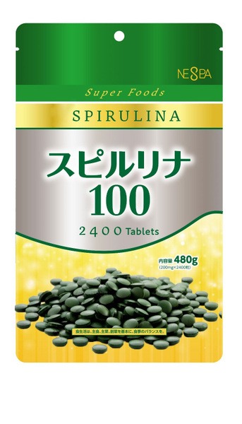 Nespa Spirulina Tablets for Weight Loss: 2400 Tablets