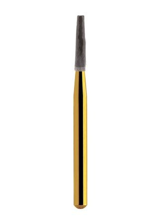 Tungsten Carbide Burs FGU212/012: 1.2mm Cone Polishing Set (5 Pcs, 30 Blades)