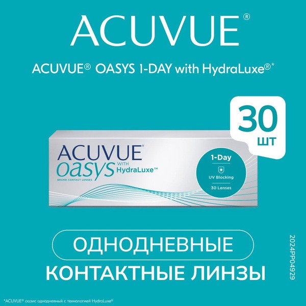 ACUVUE 1-Day Contact Lenses: -1.00, 9 Pack
