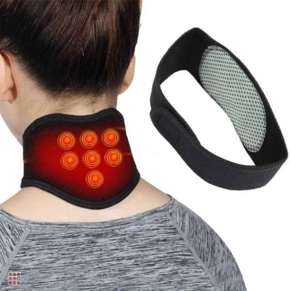 Tourmaline Neck Brace: Heating Pad for Neck Pain Relief