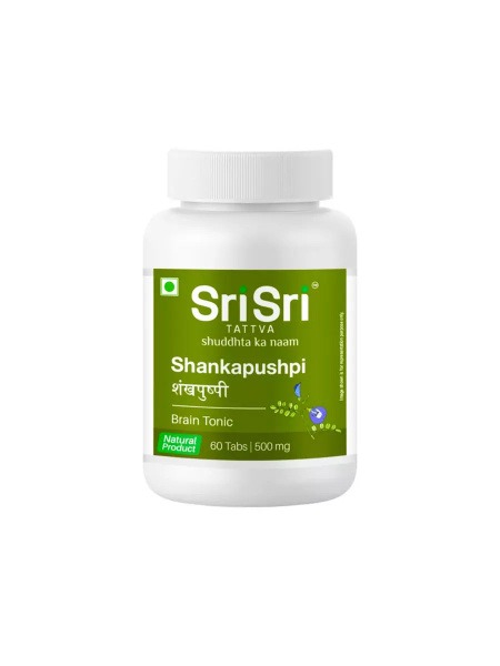 Shankhpushpi 60 Tablets (500mg) - Ayurvedic Brain Supplement